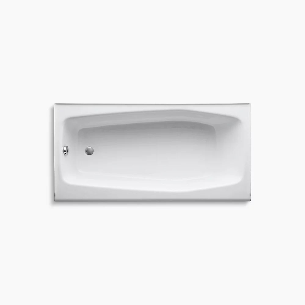 Kohler Villager 60" x 30-1/4" alcove bath, left drain K-715-96 - Plumbing Market