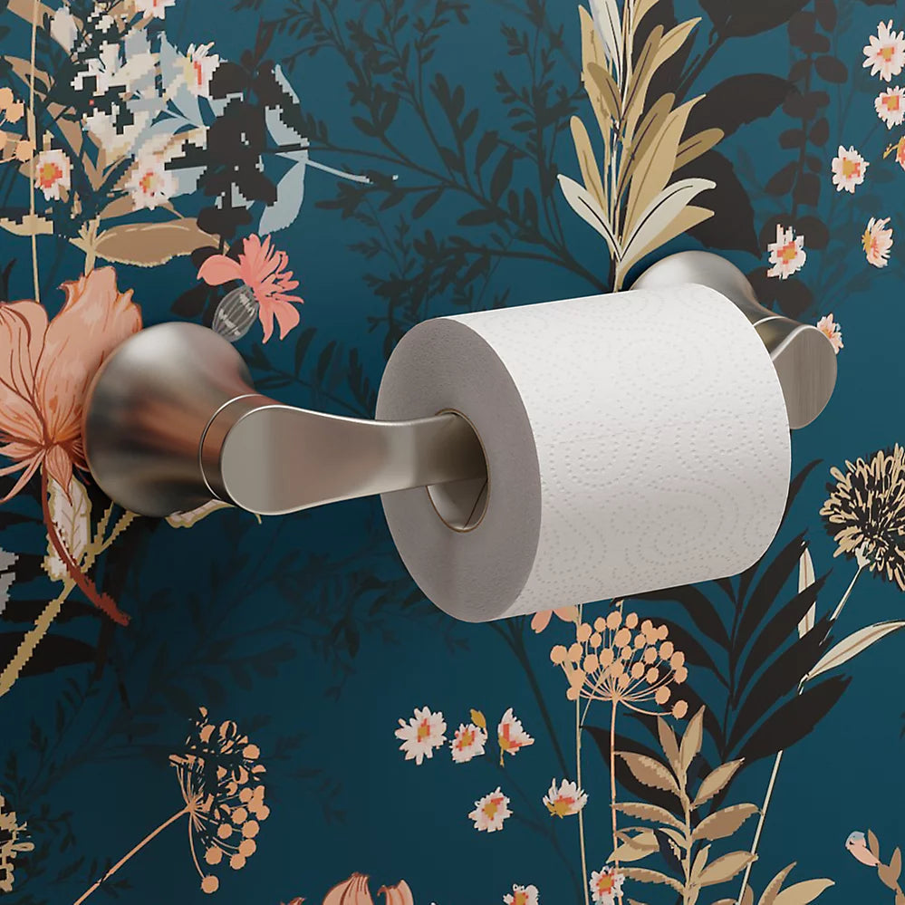 Kohler Simplice Pivoting toilet paper holder K-27397-BN - Plumbing Market