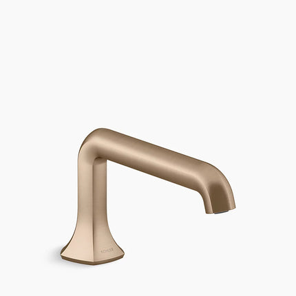 Kohler Occasion Deck Mount Bath Straight Spout 27017-BV - Plumbing Market