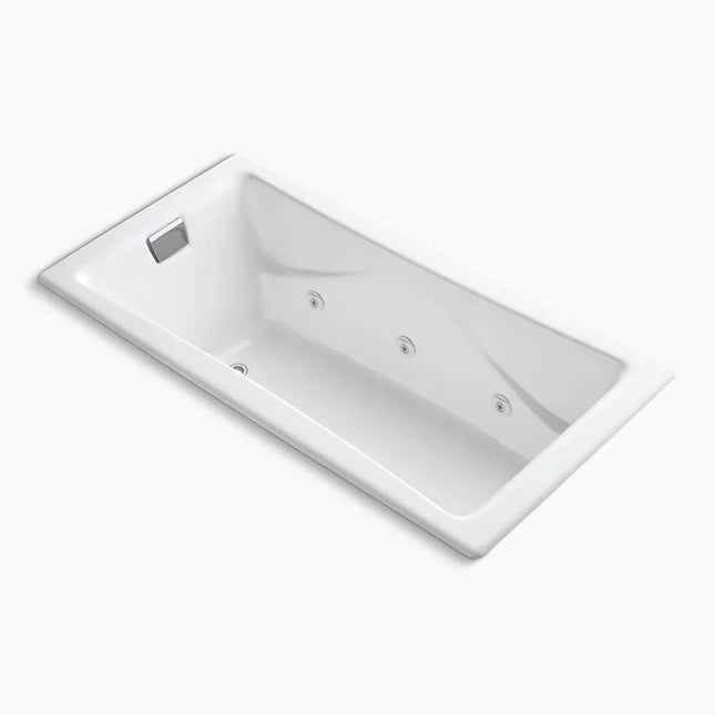 Kohler Tea-for-Two 71-3/4" x 36" drop-in/undermount whirlpool bath K-865-JHB-0 - Plumbing Market