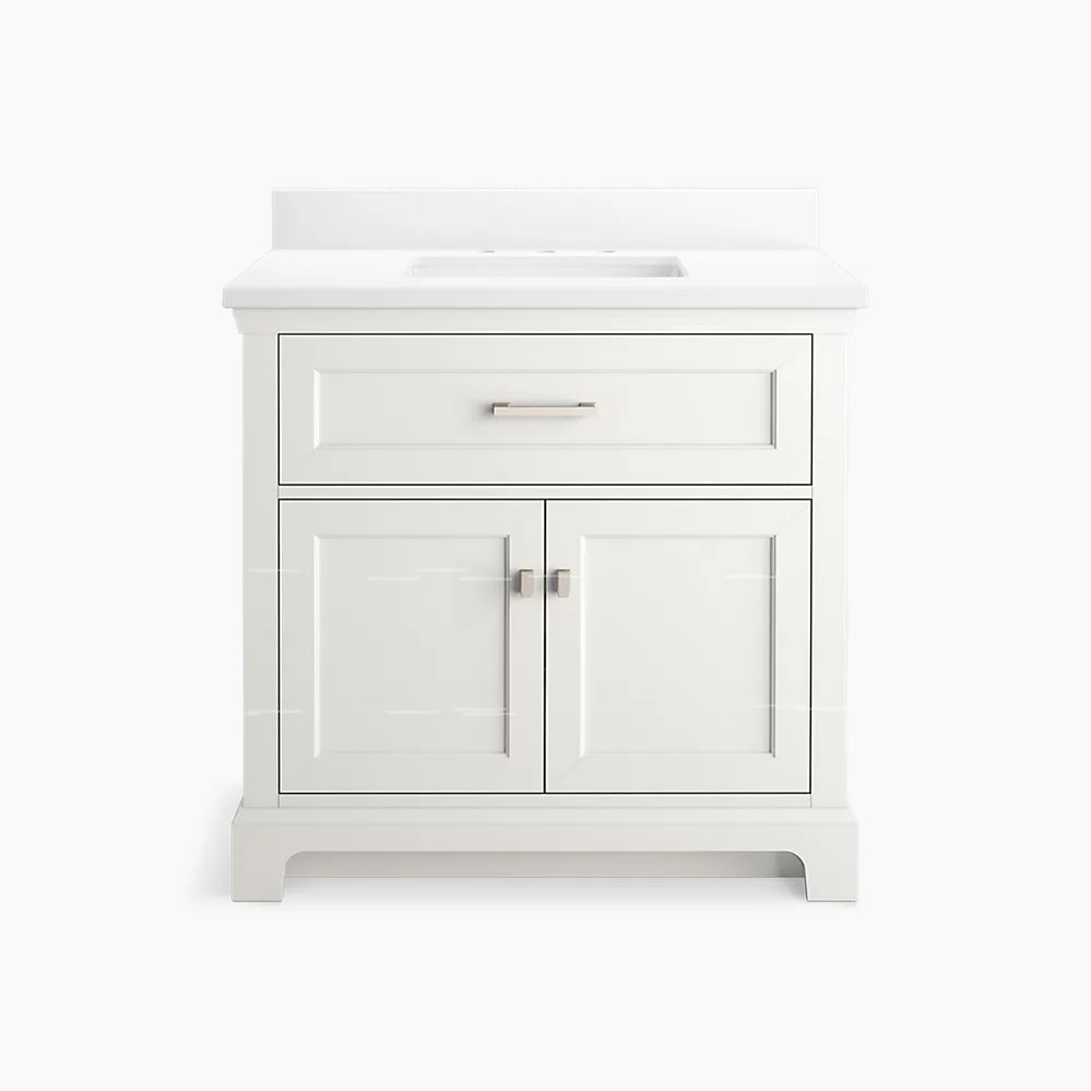 Kohler Charlemont 36" bathroom vanity cabinet with sink and quartz top K-29261-BD1-0 - Plumbing Market