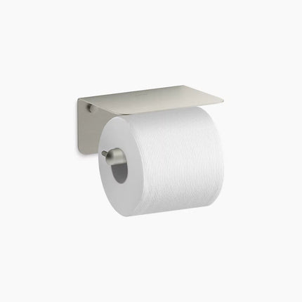 Kohler Kumin Covered horizontal toilet paper holder K-29221-BN - Plumbing Market