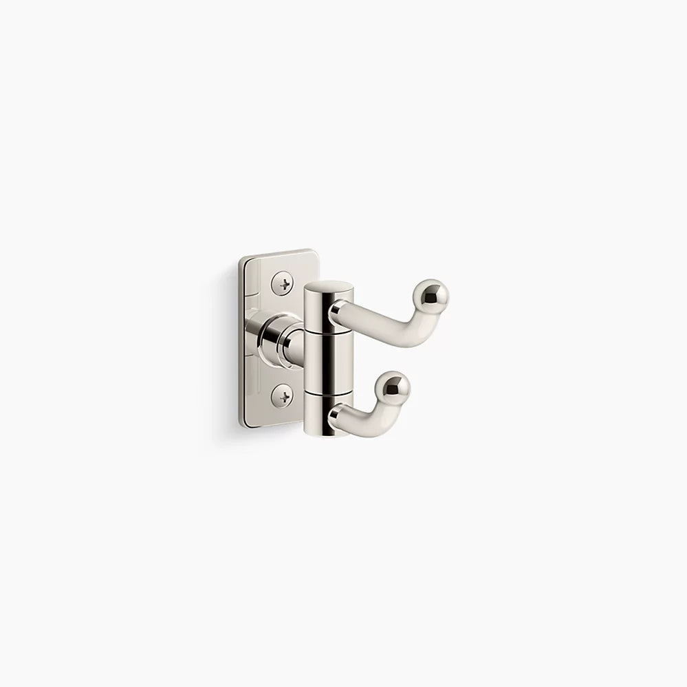 Kohler Castia by Studio McGee Double robe hook K-35927-SN - Plumbing Market