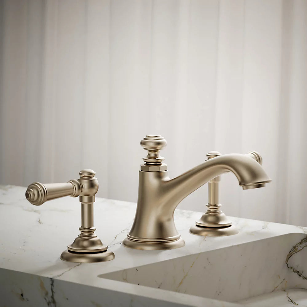 Kohler Artifacts with Bell design Bathroom sink faucet spout with Bell design, 1.2 gpm K-72759-BV - Plumbing Market