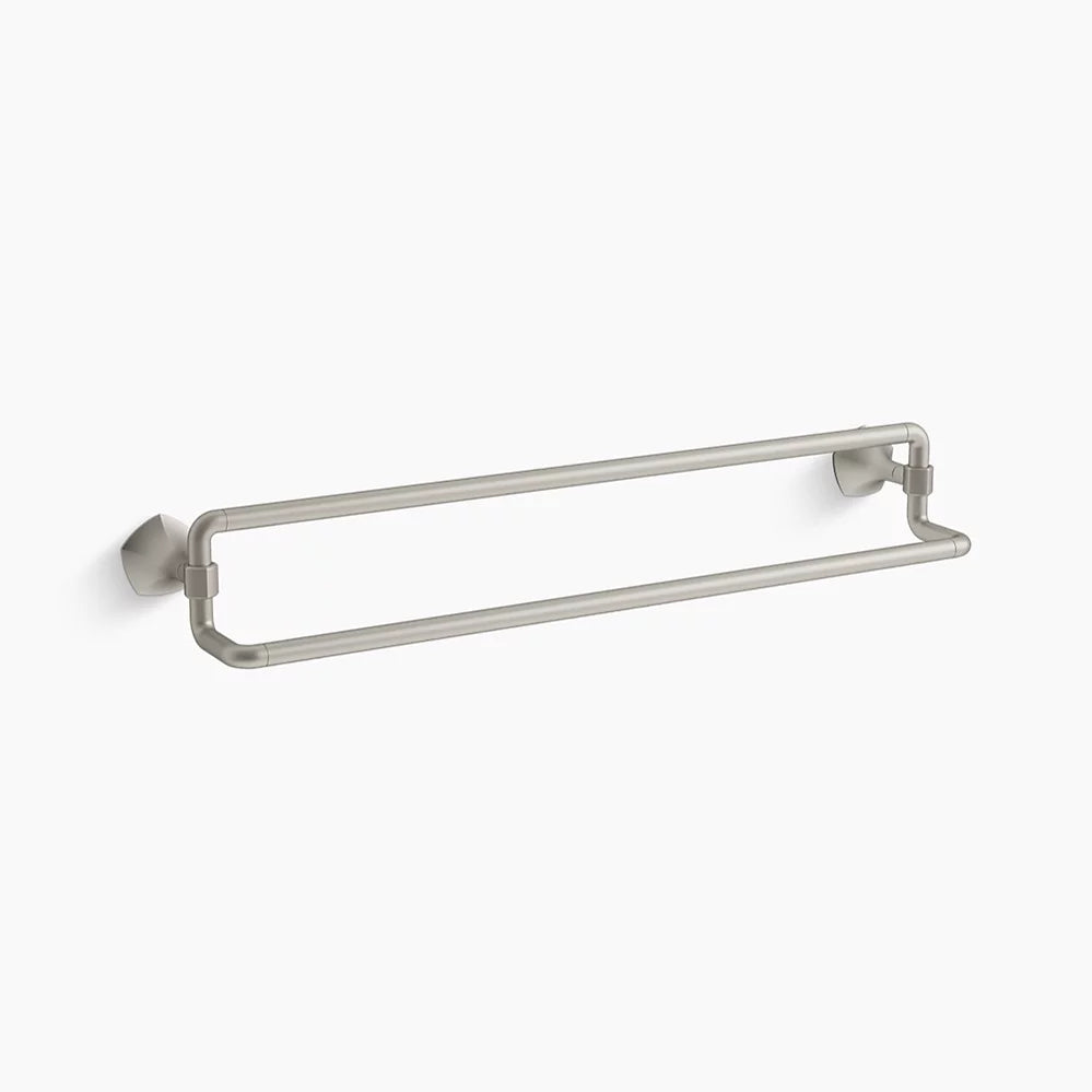 Kohler Occasion 24" double towel bar K-27062-BN - Plumbing Market