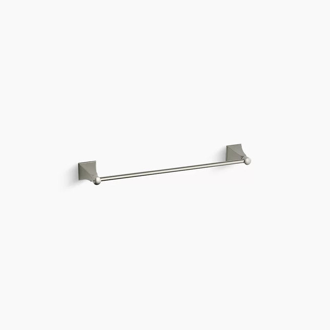 Kohler Memoirs Stately 18" towel bar K-485-BN - Plumbing Market