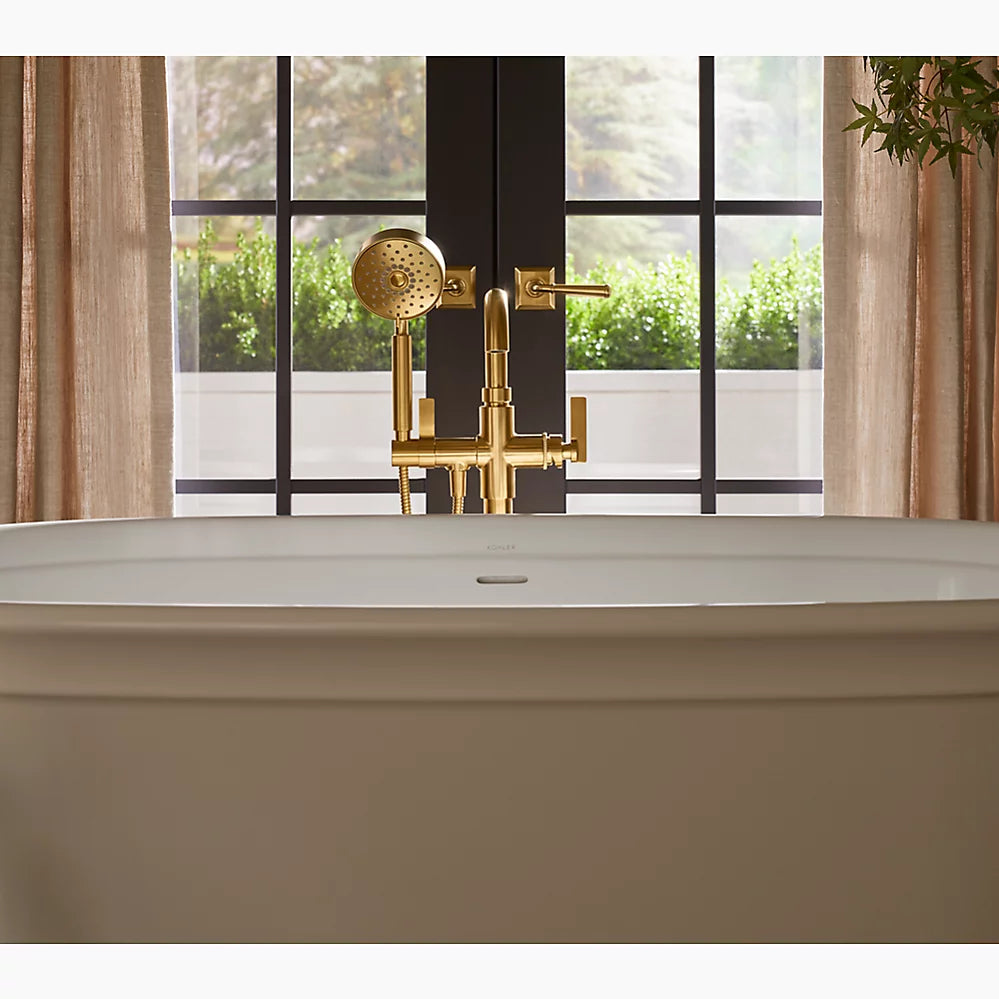 Kohler Castia Freestanding Bath Filler T35924-4-BN - Plumbing Market