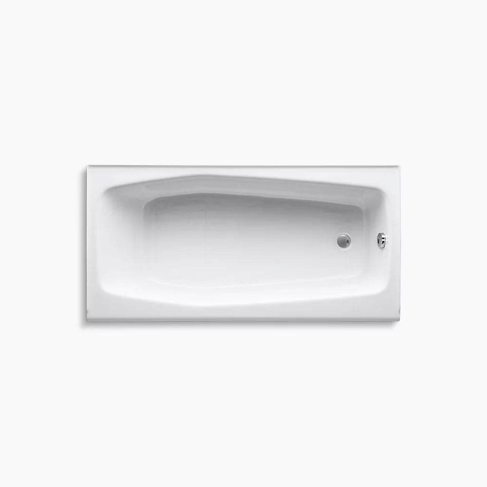 Kohler Villager 60" x 30-1/4" alcove bath, right drain K-716-0 - Plumbing Market