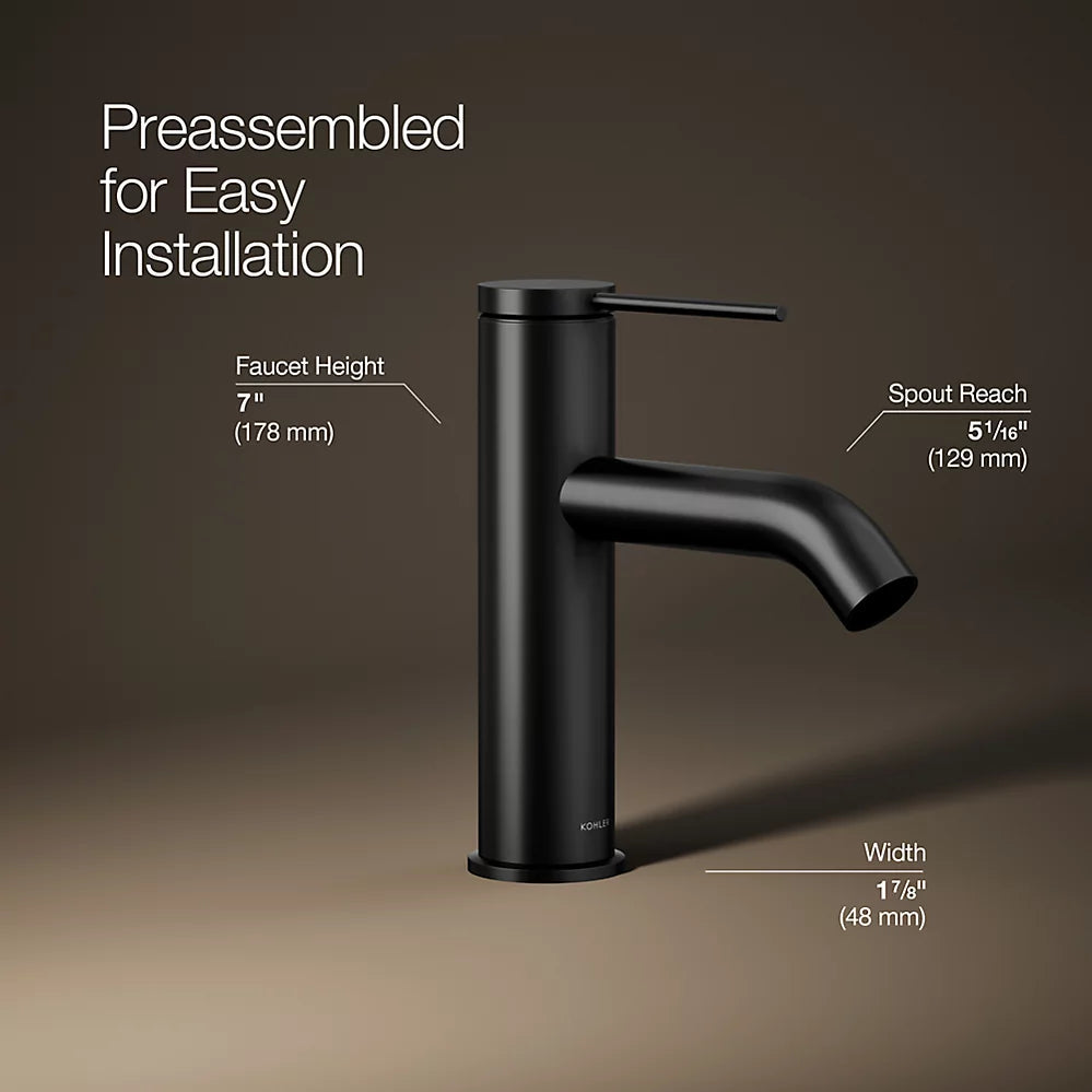 Kohler Components Single-handle bathroom sink faucet, 1.2 gpm K-77958-4A-BL - Plumbing Market