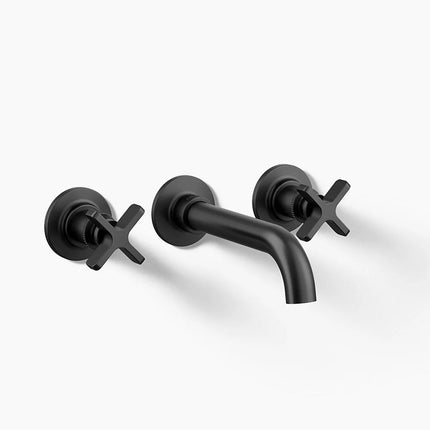 Kohler Castia by Studio McGee Wall-mount bathroom sink faucet trim, 1.2 gpm K-T35909-3-BL - Plumbing Market