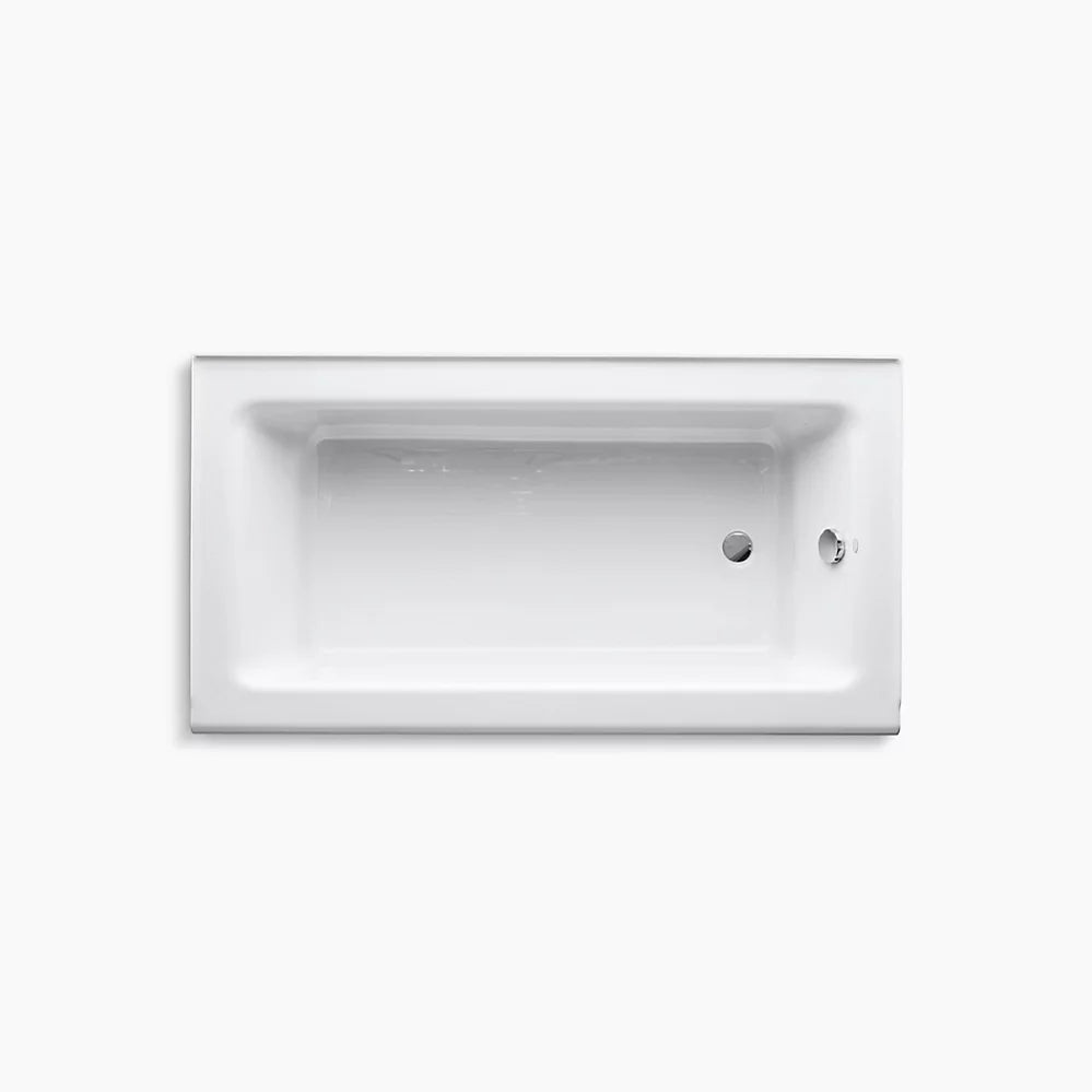 Kohler Bellwether 60" x 32" alcove bath, right drain K-876-96 - Plumbing Market