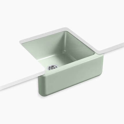 Kohler Whitehaven 23-1/2" undermount single-bowl farmhouse kitchen sink K-5665-42 - Plumbing Market