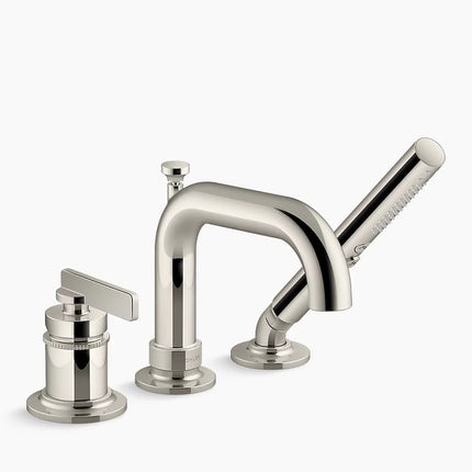 Kohler Castia 1H Bathroom Bath Filler W/Handshower 35913-4-SN - Plumbing Market