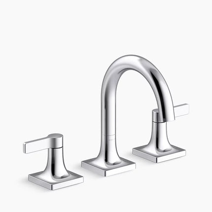 Kohler Venza Widespread bathroom sink faucet, 0.5 gpm K-28125-4N-CP - Plumbing Market