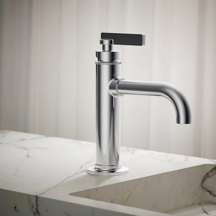 Kohler Castia by Studio McGee Single-handle bathroom sink faucet, 0.5 gpm K-35907-4N-CP - Plumbing Market