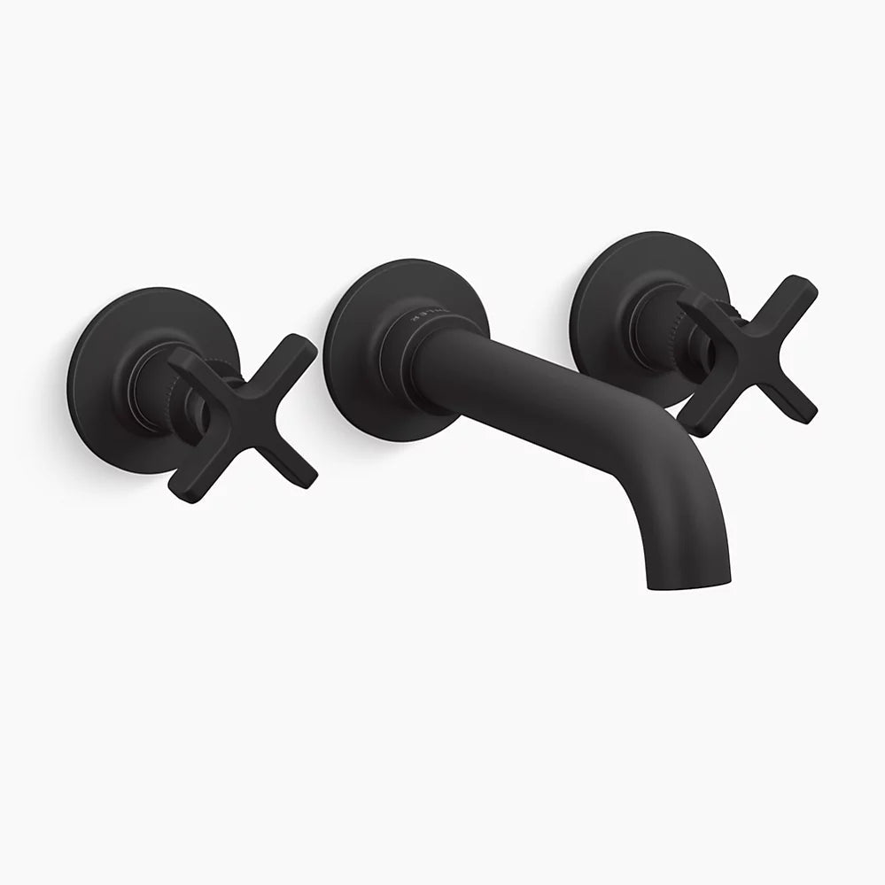 Kohler Castia 2H Wall Mount Bath Filler Trim T35910-3-BL - Plumbing Market