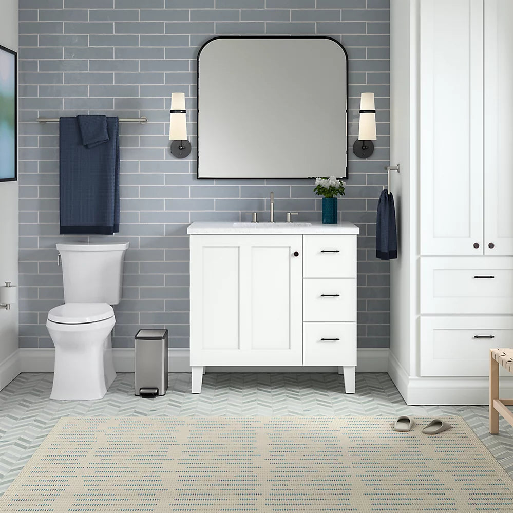 Kohler 6-liter step trash can K-31319-BST - Plumbing Market