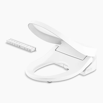 Kohler PureWash E815 Round-front bidet toilet seat with remote control K-28118-0 - Plumbing Market