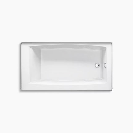 Kohler Entity 60" x 32" alcove bath with right drain K-26108-RA-0 - Plumbing Market
