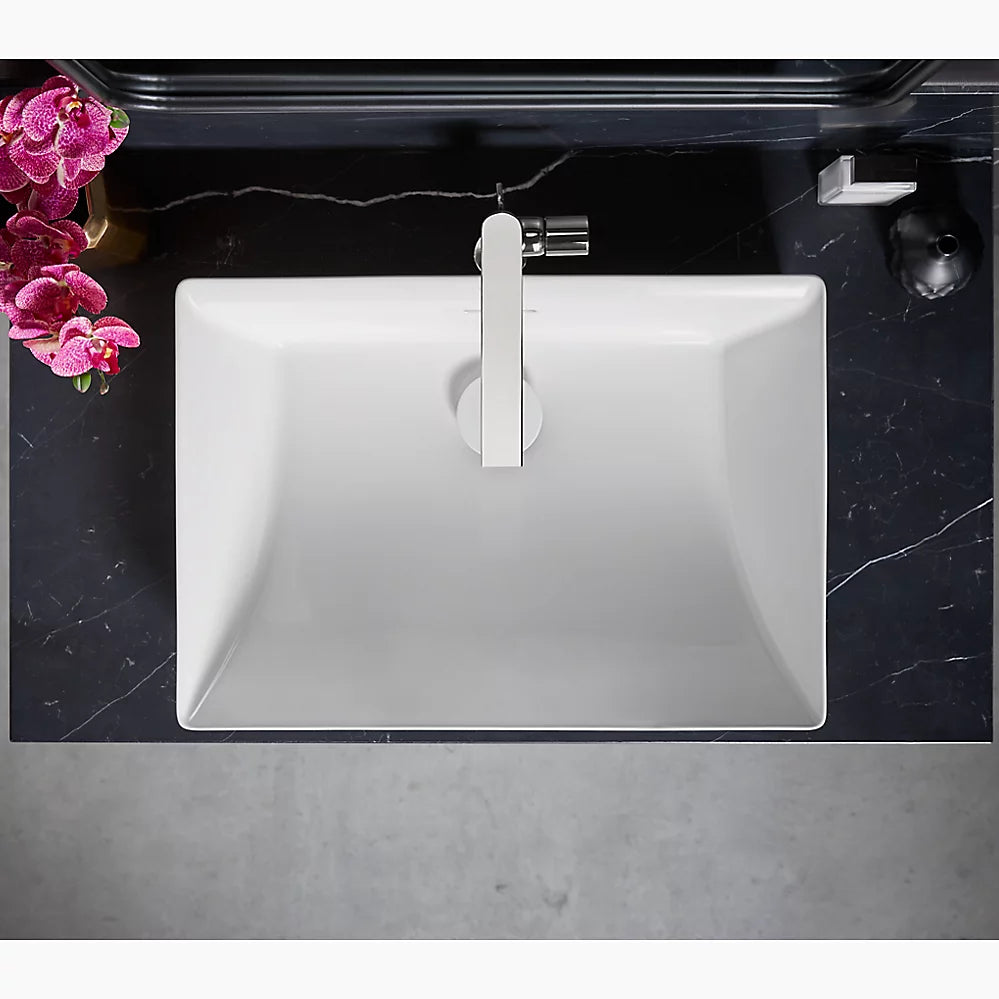 Kohler Brazn Rectangle Vessel W/O Faucet Deck 21060-0 - Plumbing Market