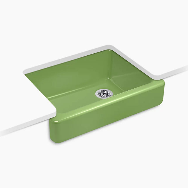 Kohler Whitehaven 29-1/2" undermount single-bowl farmhouse kitchen sink K-6486-34 - Plumbing Market