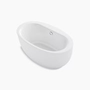 Kohler Sunstruck 60" x 34" freestanding bath with fluted shroud K-24002-0 - Plumbing Market