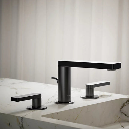 Kohler Composed Widespread bathroom sink faucet with Lever handles, 1.2 gpm K-73060-4-BL - Plumbing Market