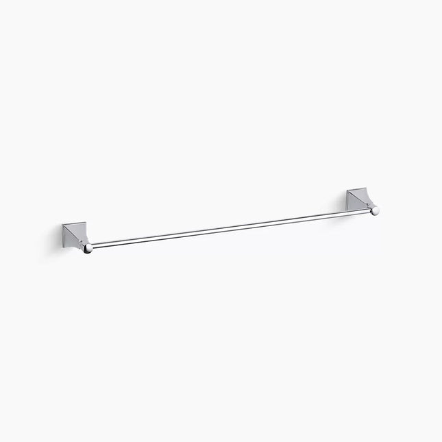 Kohler Memoirs Stately 24" towel bar K-486-CP - Plumbing Market