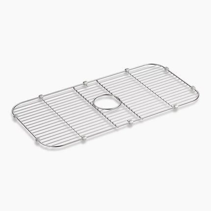 Kohler Undertone Stainless steel sink rack, 27-7/8" x 13-7/8" for K-5290-NA Undertone and K-5290-HCF Undertone Preserve sinks K-5474-ST - Plumbing Market