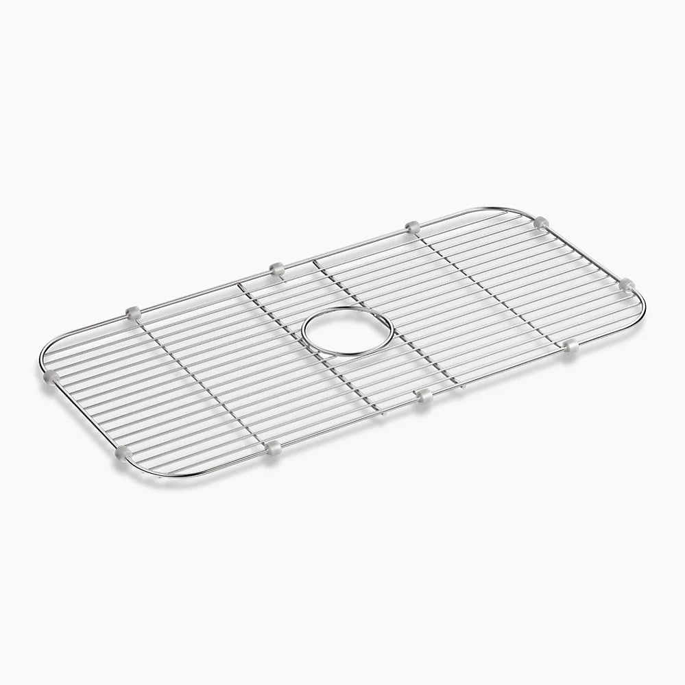 Kohler Undertone Stainless steel sink rack, 27-7/8" x 13-7/8" for K-5290-NA Undertone and K-5290-HCF Undertone Preserve sinks K-5474-ST - Plumbing Market