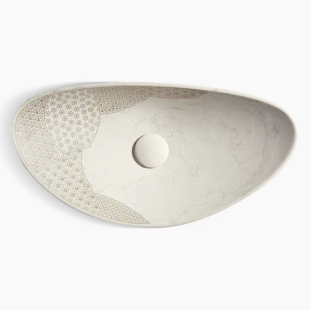 Kohler Kensho Oval Trough Lav 8325-CS6 - Plumbing Market