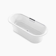 Kohler Volute 70-7/8" x 30-3/8" freestanding bath with base K-29330-0-0 - Plumbing Market