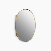 Kohler Verdera 24" x 34" oval framed medicine cabinet K-35571-BGL - Plumbing Market