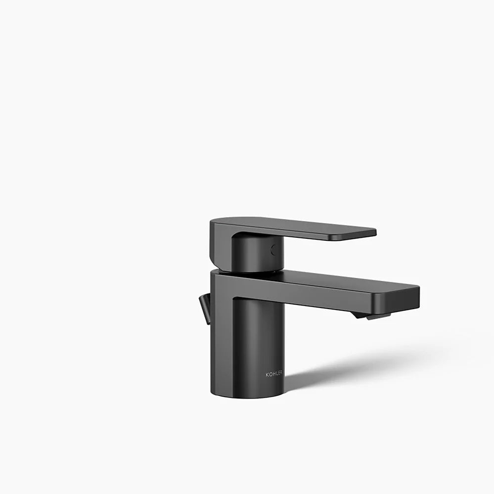 Kohler Parallel Low single-handle bathroom sink faucet, 0.5 gpm K-24804-4N-BL - Plumbing Market