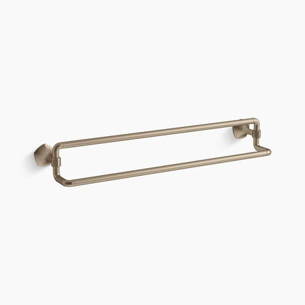 Kohler Occasion 24" double towel bar K-27062-BV - Plumbing Market