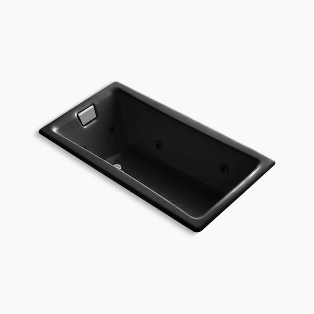 Kohler Tea-for-Two 60" x 32" drop-in/undermount whirlpool bath K-852-JHB-7 - Plumbing Market
