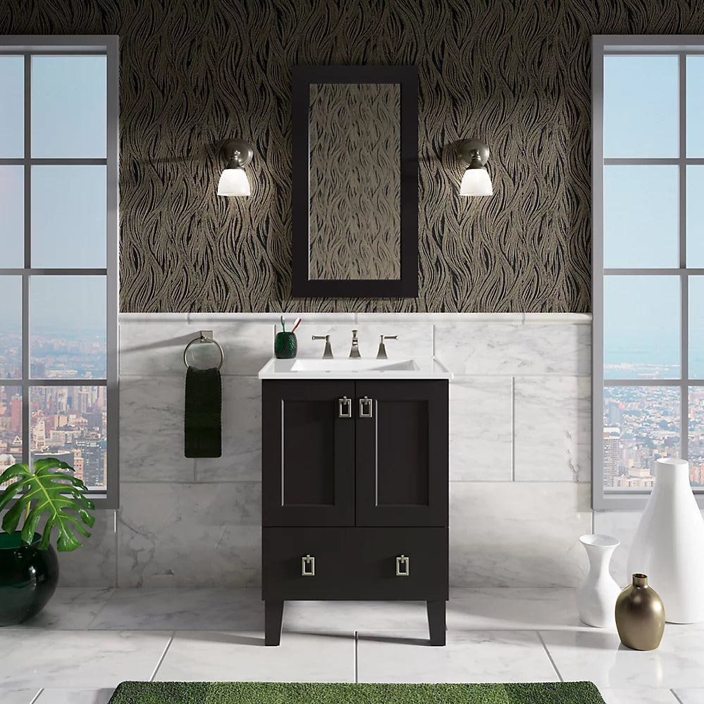 Kohler Poplin 24" bathroom vanity cabinet K-99527-LG-1WB - Plumbing Market