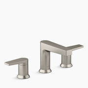 Kohler Taut Widespread bathroom sink faucet, 1.2 gpm K-97100-4-BN - Plumbing Market