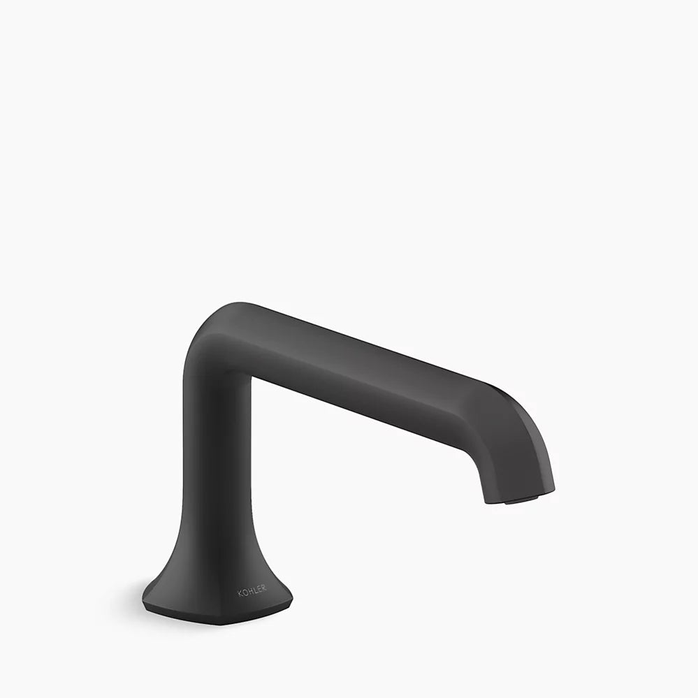 Kohler Occasion Deck Mount Bath Straight Spout 27017-BL - Plumbing Market