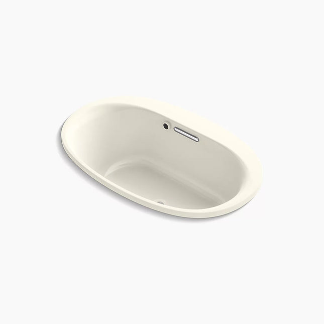 Kohler Underscore 59-3/4" x 35-3/4" drop-in bath with Bask heated surface K-5713-W1-96 - Plumbing Market