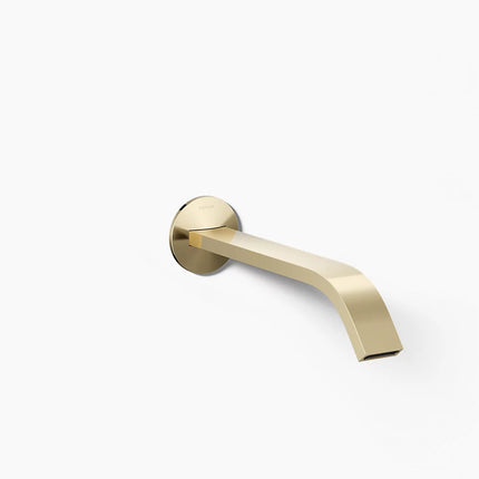 Kohler Components Wall-mount bathroom sink faucet spout with Ribbon design, 1.2 gpm K-T23888-AF - Plumbing Market