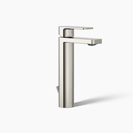 Kohler Parallel Tall single-handle bathroom sink faucet, 0.5 gpm K-23475-4N-SN - Plumbing Market