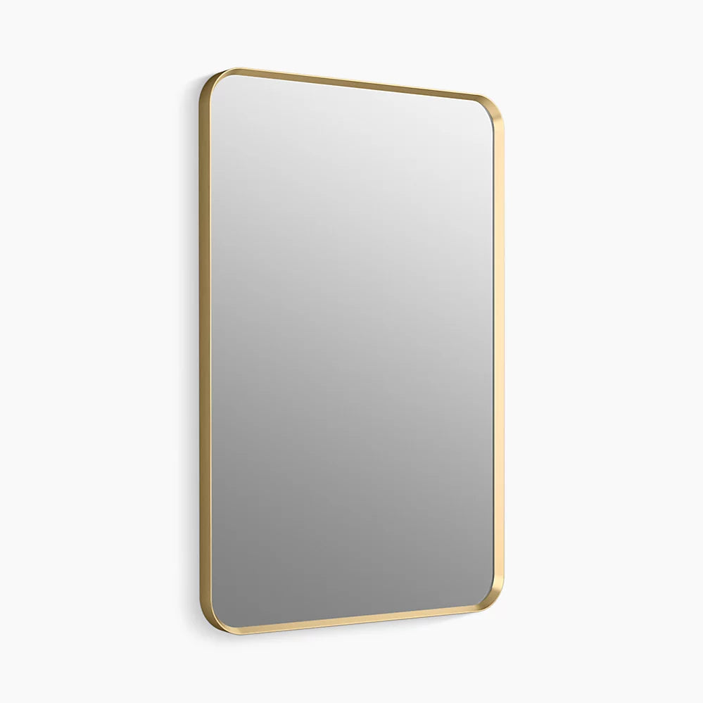 Kohler Essential 24" x 36" rectangular framed mirror K-31364-BGL - Plumbing Market
