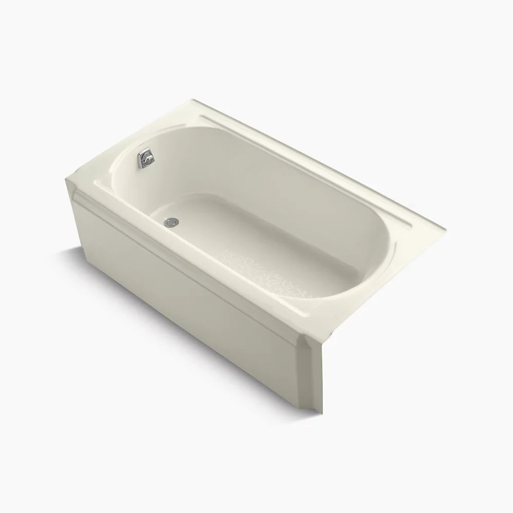 Kohler Memoirs 60" x 33-3/4" alcove bath, left drain K-721-96 - Plumbing Market