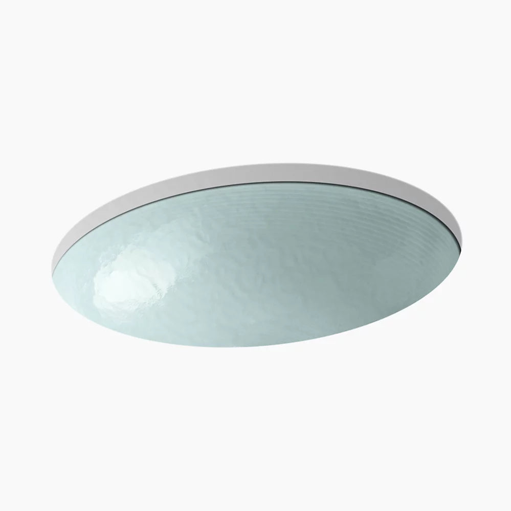 Kohler Whist Undercounter Glass Lav (Dew) 2741-G2-B11 - Plumbing Market