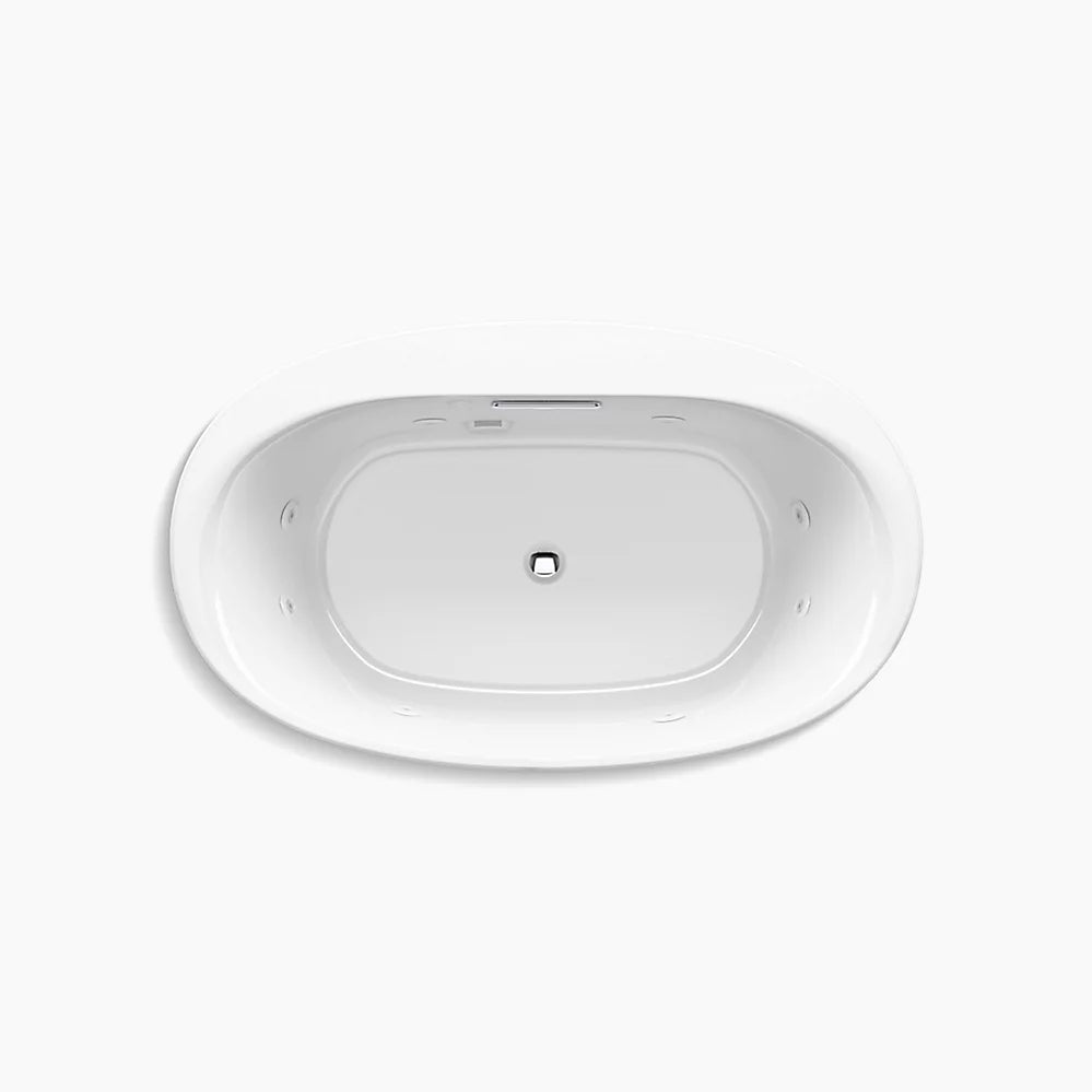 Kohler Underscore 60" x 36" drop-in heated whirlpool bath K-5714-JH-7 - Plumbing Market