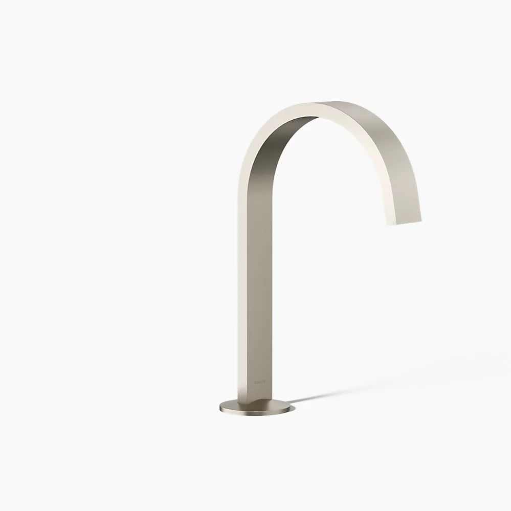 Kohler Components Bathroom sink faucet spout with Ribbon design, 1.2 gpm K-77968-BN - Plumbing Market