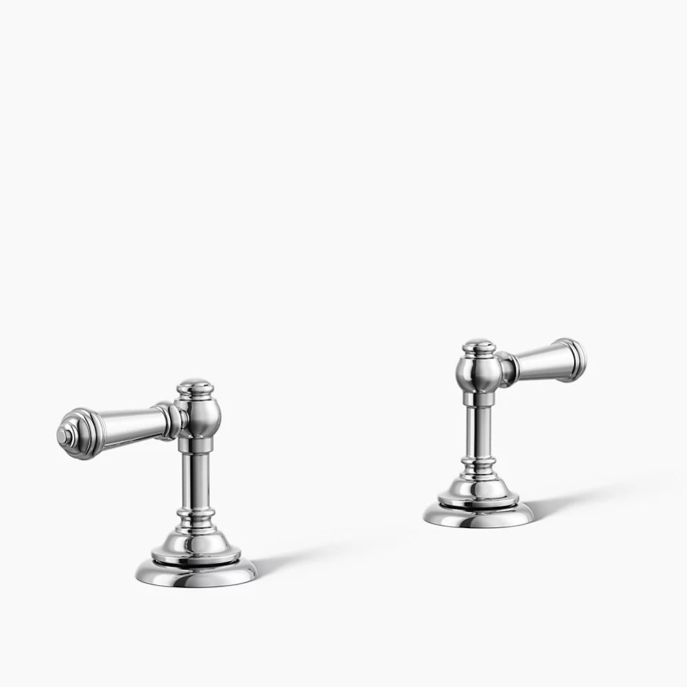 Kohler Artifacts Lever bathroom sink faucet handles K-98068-4-CP - Plumbing Market