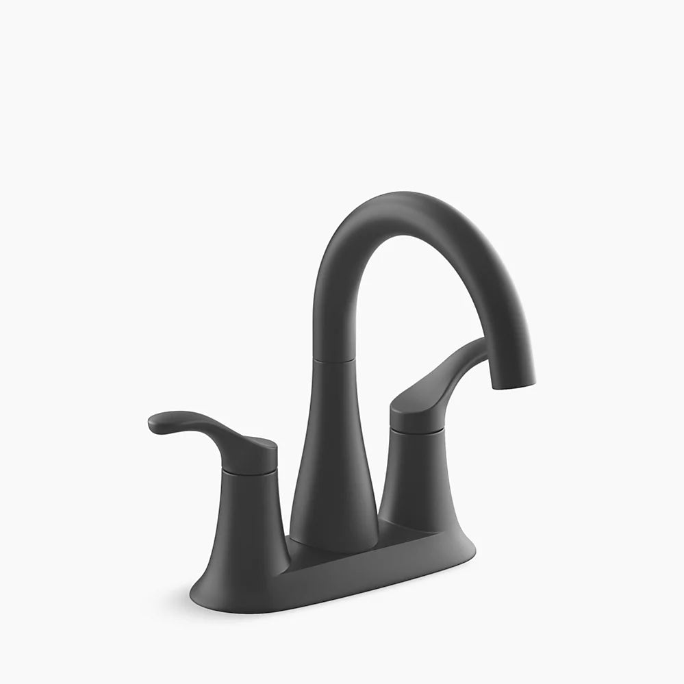Kohler Simplice Centerset bathroom sink faucet, 0.5 gpm K-27388-4N-BL - Plumbing Market
