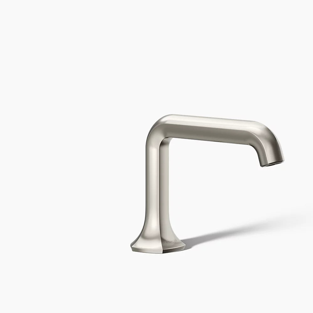 Kohler Occasion Bathroom sink faucet spout with Straight design, 0.5 gpm K-27009-N-SN - Plumbing Market